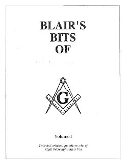Blair's Bits of Booklore